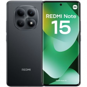 Smartphone xiaomi redmi note 15 8gb/ 128gb/ 6.77"/ negro