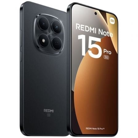 Smartphone xiaomi redmi note 15 pro 8gb/ 512gb/ 6.83"/ 5g/ negro