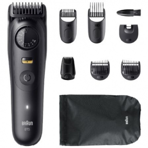 Afeitadora Braun BeardTrimmer Series 5 BT5560/ con Batería/ 8 Accesorios