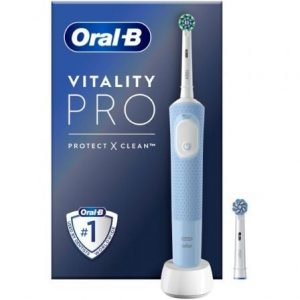 Cepillo Dental Oral-B Vitality Pro/ Incluye 1 Recambio/ Azul