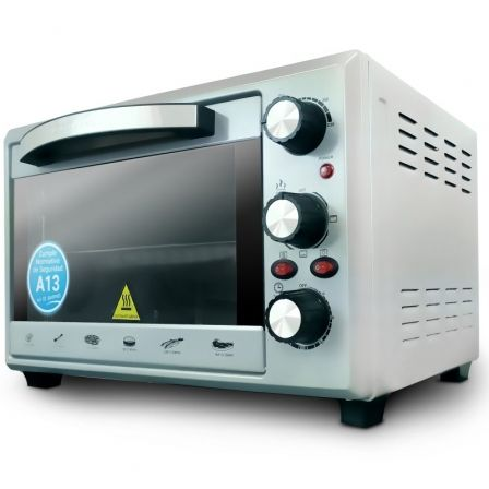 Horno de Sobremesa Grunkel HR-28SILVER/ 1600W/ Capacidad 28L/ Plata