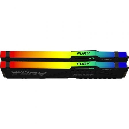 Memoria ram kingston fury beast rgb 2 x 16gb/ ddr5/ 6000mhz/ 1.35v/ cl36/ dimm