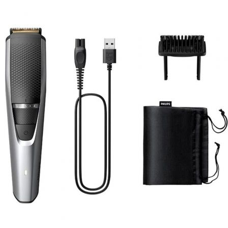 Recortadora Philips Beardtrimmer serie 3000 BT3232/ con Batería/ con Cable
