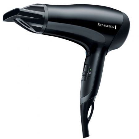 Secador Remington Power Dry 2000 D3010/ 2000W/ Iónico/ Negro