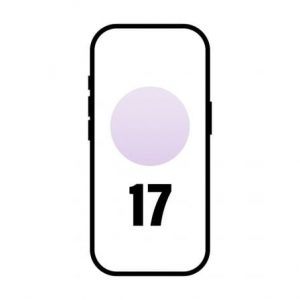 Smartphone Apple iPhone 17 512GB/ 6.3"/ 5G/ Lavanda