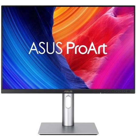 Monitor Profesional Asus ProArt Display PA248QFV 24.1"/ WUXGA/ Multimedia/ Regulable en altura/ Negro y Plata