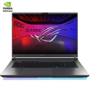 Portátil Gaming Asus Strix G18 G815LW-S9095 Intel Core Ultra 9-275HX/ 32GB/ 1TB SSD/ GeForce RTX 5080/ 18"/ Sin Sistema Operativo