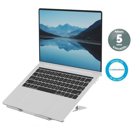 Soporte Fellowes Alumia 100138867 para Portátiles hasta 15"