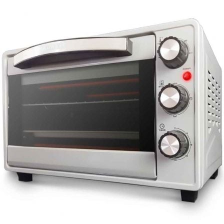 Horno de Sobremesa Grunkel HR-23SILVER/ 1600W/ Capacidad 23L/ Plata