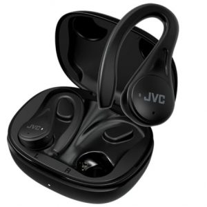 Auriculares Bluetooth JVC HA-EC25T con estuche de carga/ Autonomía 7.5h/ Negros