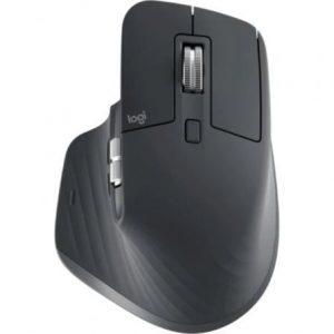 Ratón Ergonómico Inalámbrico Logitech MX Master 3S For Business/ Batería recargable/ Hasta 8000 DPI/ Grafito
