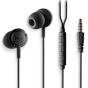 Auriculares Intrauditivos NGS Cross Drift/ con Micrófono/ Jack 3.5/ Negros