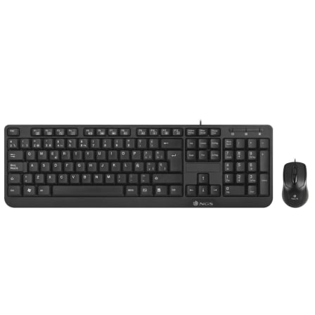 Teclado y Ratón NGS Cocoa KIT/ Portugués