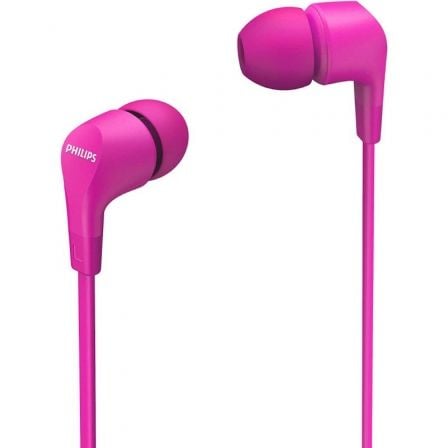 Auriculares Intrauditivos Philips TAE1105PK/ con Micrófono/ Jack 3.5/ Rosas