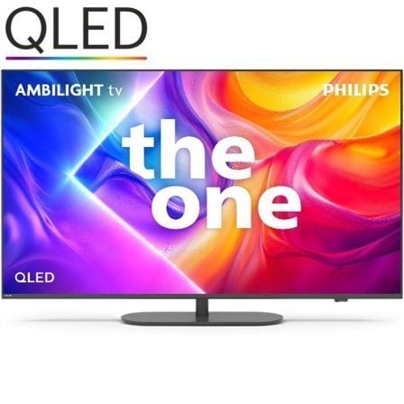 Televisor Philips QLED 43PUS9010 43"/ Ultra HD 4K/ Ambilight/ Smart TV/ WiFi
