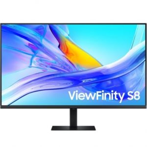 Monitor Profesional Samsung ViewFinity S8 S80UD S37D804UAU 37"/ 4K/ Regulable en altura/ Negro