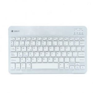 Teclado Compacto Inalámbrico Subblim Smart/ Plata