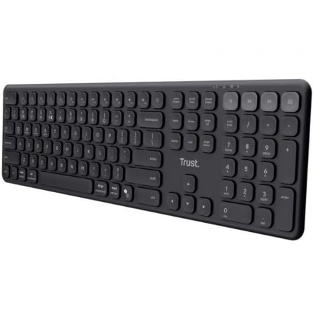 Teclado Compacto Inalámbrico Trust Vaiya