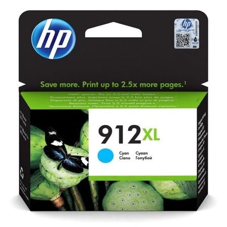 art_3yl81ae_1 Cartucho de Tinta Original HP nº912 XL Alta Capacidad/ Cian