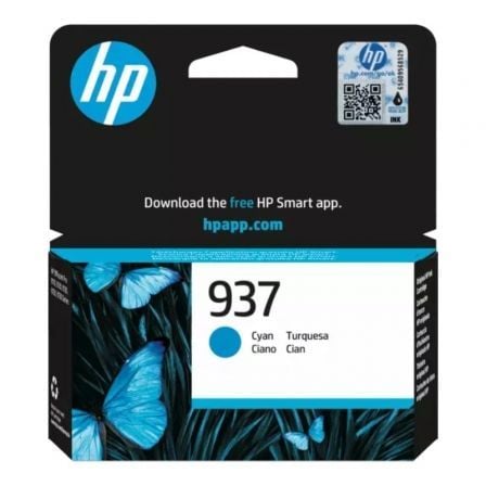 art_4s6w2n_1 Cartucho de Tinta Original HP nº937/ Cian