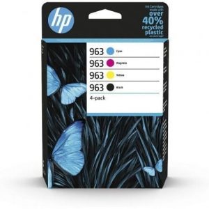 art_6zc70ae_1 Cartucho de Tinta Original HP nº963 Multipack/ Cian/ Magenta/ Amarillo/ Negro
