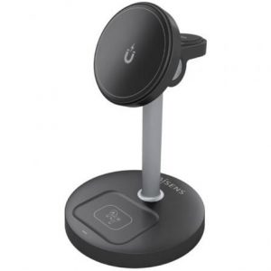 art_ais-car-asch-15w3wc066-bk_1 Base de carga Inalámbrica Aisens ASCH-15W3WC066-BK/ 15W/ Negro