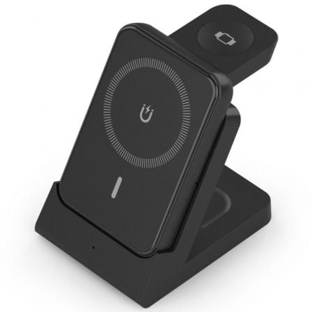 art_ais-car-asch-15w4wc064-bk_1 Base de carga Inalámbrica Aisens ASCH-15W4WC064-BK/ 15W/ Negro