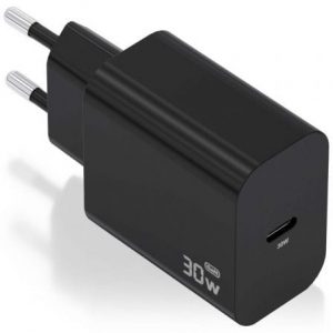 art_ais-carga-a110-0941_1 Cargador de Pared GaN Aisens A110-0941/ 1xUSB Tipo-C/ 30W/ Negro
