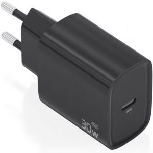 art_ais-carga-a110-0951_1 Cargador de Pared GaN Aisens A110-0951/ 1xUSB Tipo-C/ 30W/ Negro