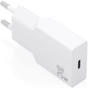art_ais-carga-a110-0999_1 Cargador de Pared GaN Aisens A110-0999/ 1xUSB Tipo-C/ 25W/ Blanco