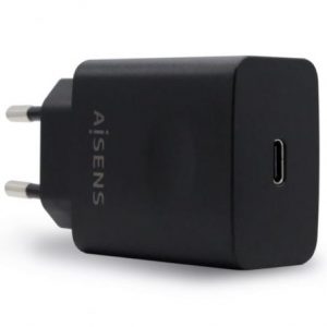 art_ais-carga-asch-1pd20-bk_1 Cargador de Pared Aisens ASCH-1PD20-BK/ 1xUSB Tipo-C/ 20W