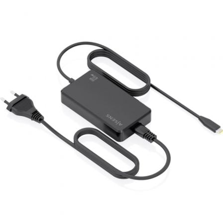 art_ais-carga-asch-1pd65d068-bk_1 Cargador Sobremesa GaN Aisens ASCH-1PD65D068-BK/ 1xUSB Tipo-C/ 65W