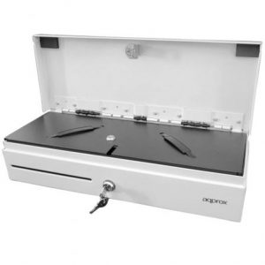 art_app-cajon-appcash02fliptopwh_1 Cajón Portamonedas Approx appCASH02FLIPTOPWH/ Manual y Automático/ Blanco