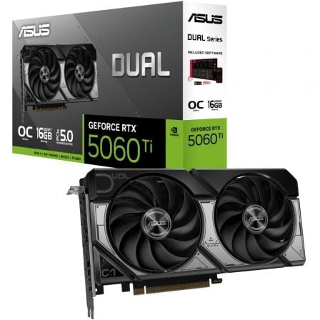 art_asu-gf-rtx5060ti-d-oc-16g_1 Tarjeta Gráfica Asus Dual GeForce RTX 5060 Ti OC/ 16GB GDDR7