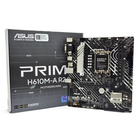 art_asu-pb-prime-h610m-a-r2_1 Placa Base Asus Prime H610M-A R2.0/ Socket 1700/ DDR5/ PCIe 4.0/ Micro ATX