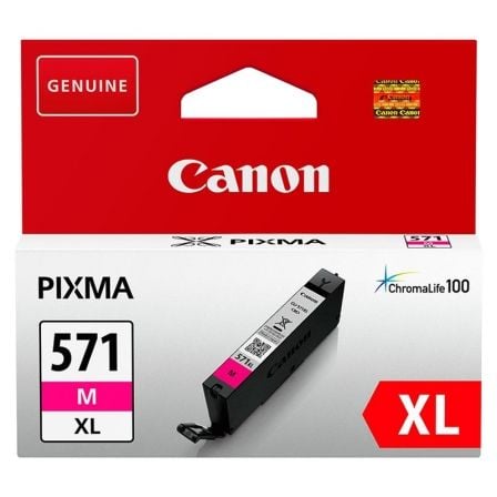 art_can-cli-571m-xl_1 Cartucho de Tinta Original Canon CLI-571MXL Alta Capacidad/ Magenta