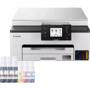 art_can-mult-maxify-gx1050-2b_1 Multifunción Recargable Canon MAXIFY GX1050 MegaTank 3 en 1 WiFi/ Dúplex/ Pack impresora + consumibles XL/ Blanca
