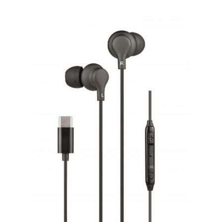 art_dae-aur-dw2015_1 Auriculares Intrauditivos Daewoo DW2015/ con Micrófono/ USB Tipo-C/ Negros