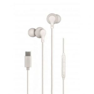 art_dae-aur-dw2016_1 Auriculares Intrauditivos Daewoo DW2016/ con Micrófono/ USB Tipo-C/ Blancos