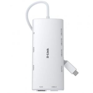 art_dlk-hub-dup-a01_1 Docking USB Tipo-C D-Link DUP-A01/ 1xUSB/ 2xUSB Tipo-C/ 2xHDMI 4K/ 1xRJ45/ 1xLector de Tarjetas/ 1xUSB Tipo-C PD/ Blanco