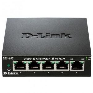 art_dlk-switch-des-105_1 Switch D-Link DES-105 5 Puertos/ RJ-45 10/100