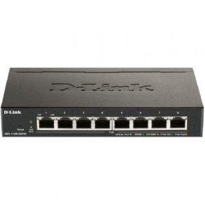 art_dlk-switch-dgs-1100-08pv2-e_1 Switch D-Link DGS-1100-08PV2 8 Puertos/ RJ-45 10/100/1000 PoE