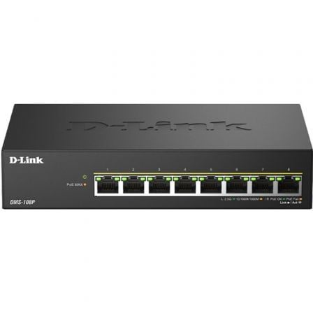 art_dlk-switch-dms-108p-e_1 Switch D-Link DMS-108P/E 8 Puertos/ RJ-45 Gigabit 10/100/1000 PoE
