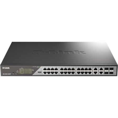 art_dlk-switch-dss-200g-28mpp_1 Switch Gestionable D-Link DSS-200G-28MPP 24 Puertos/ RJ-45 10/100/1000/ PoE++/ SFP