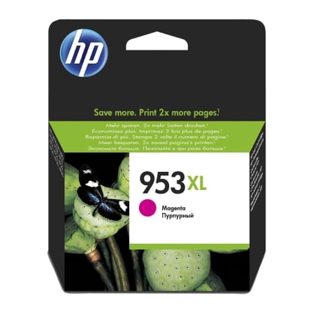 art_f6u17ae_1 Cartucho de Tinta Original HP nº953 XL Alta Capacidad/ Magenta