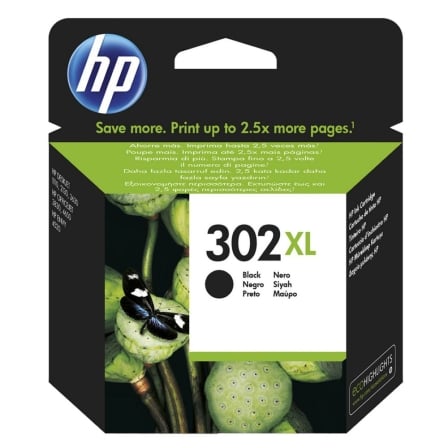 art_f6u68ae_1 Cartucho de Tinta Original HP nº302 XL Alta Capacidad/ Negro