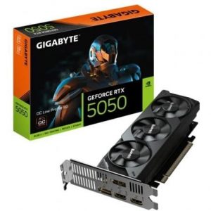 art_gig-gf-rtx5050-oc-lp-8g_1 Tarjeta Gráfica Gigabyte GeForce RTX 5050 OC Low Profile/ 8GB GDDR6/ Compatible con Perfil Bajo