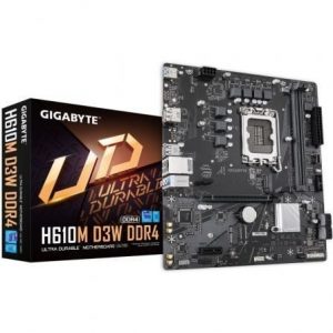 art_gig-pb-h610m-d3w-drr4_1 Placa Base Gigabyte H610M D3W DRR4 Socket 1700/ DDR4/ PCIe 4.0/ Micro ATX