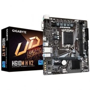 art_gig-pb-h610m-h-v2_1 Placa Base Gigabyte H610M H V2 Socket 1700/ DDR5/ PCIe 4.0/ Micro ATX
