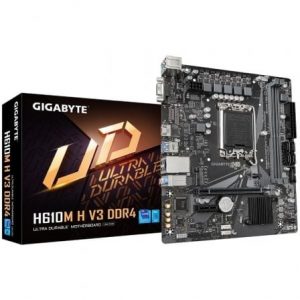art_gig-pb-h610m-h-v3-ddr4_1 Placa Base Gigabyte H610M H V3 DDR4 Socket 1700/ DDR4/ PCIe 4.0/ Micro ATX